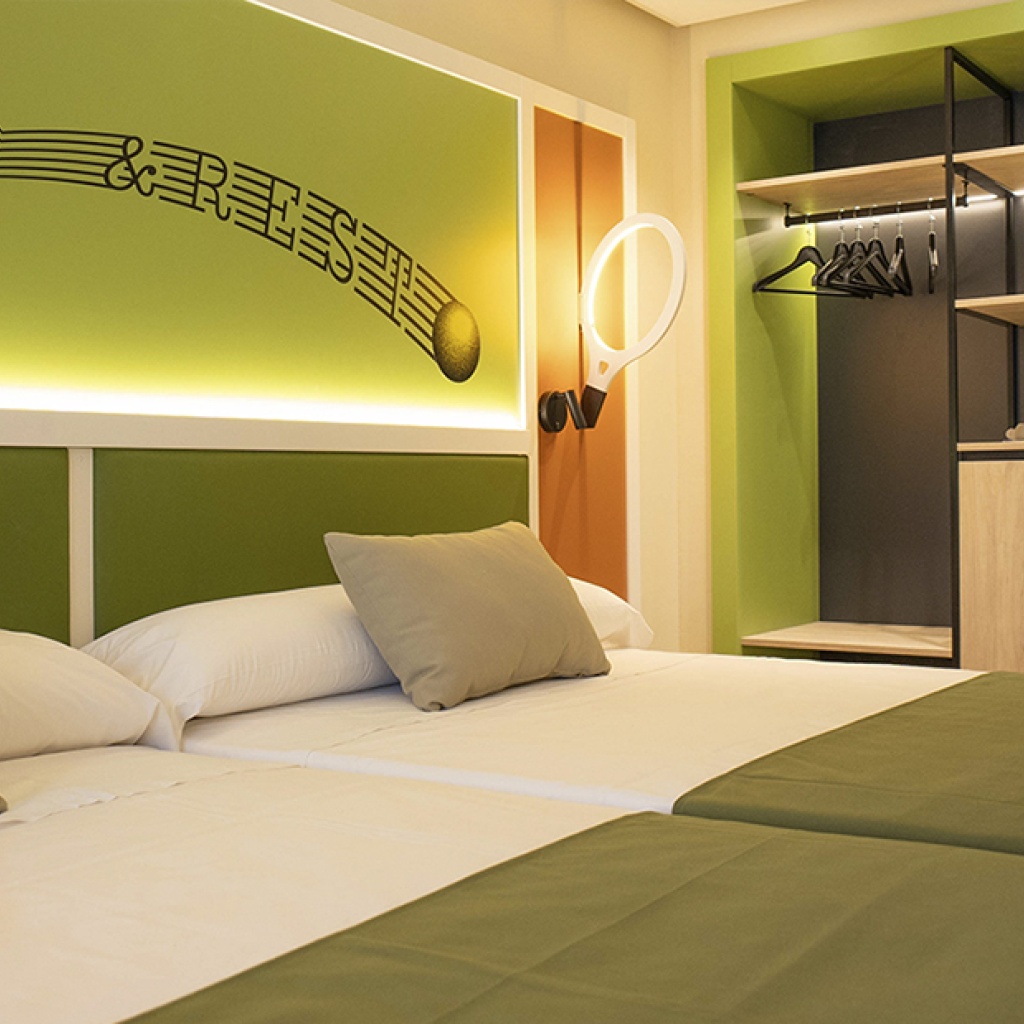 Habitación Tennis Hotel Magic Sports 4*